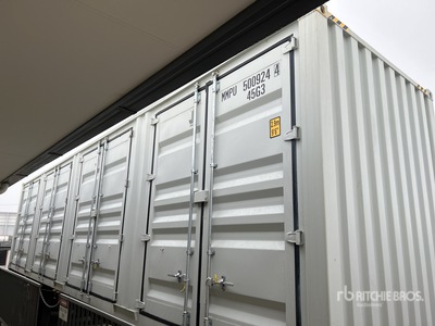2026 40 Ft High Cube Multi-Door Storage Container (Unused)