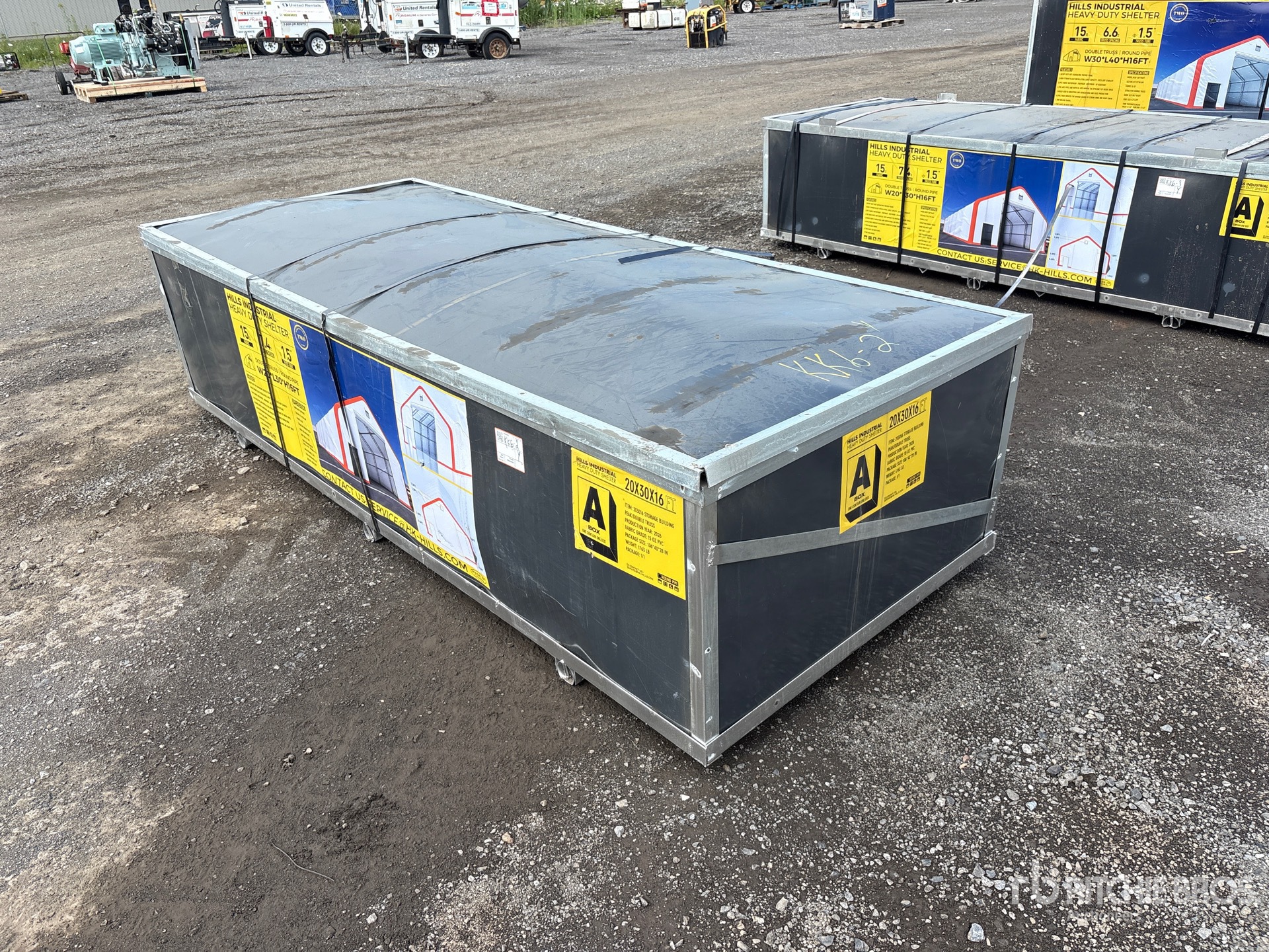 2026 HIlls Industrial 302016 20 ft x 30 ft x 16 ft Storage Building (Unused)