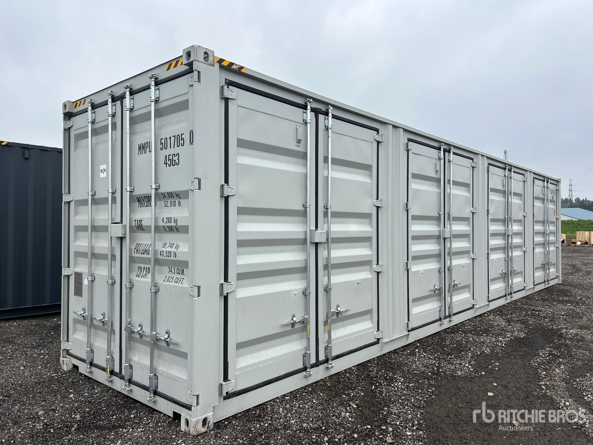 2026 40 Ft High Cube Multi-Door Storage Container (Unused)