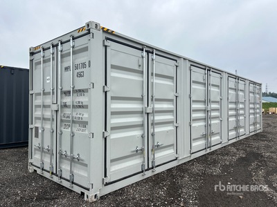 2026 40 Ft High Cube Multi-Door Storage Container (Unused)