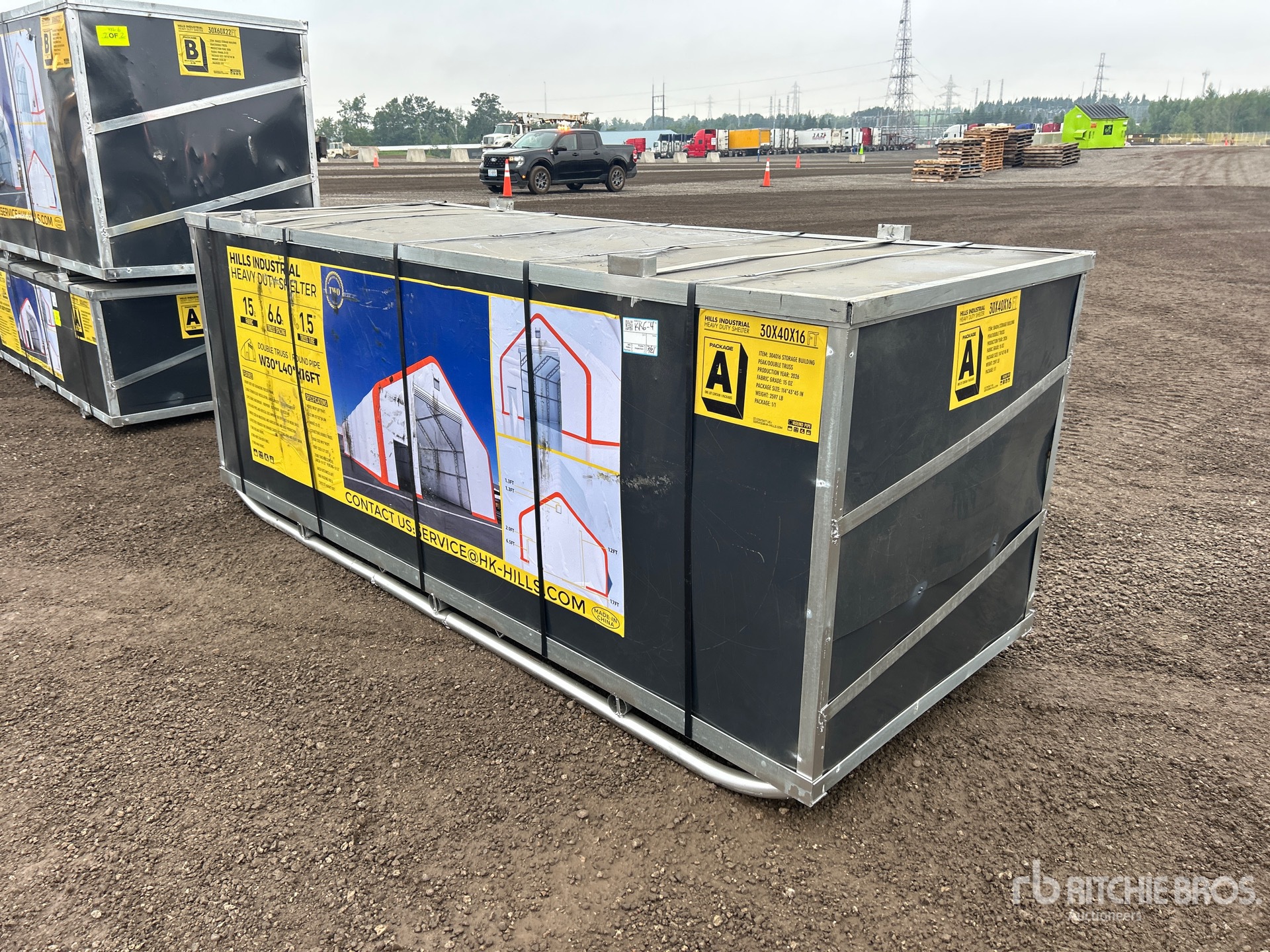 2026 HIlls Industrial 403016 30 ft x 40 ft Storage Building (Unused)