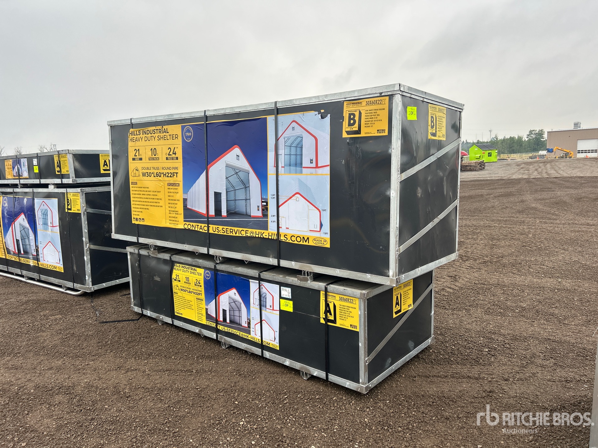 2026 HIlls Industrial 603022 30 ft x 60 ft Storage Building (Unused)