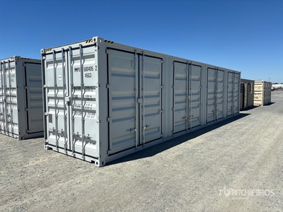 2026 40 ft High Cube Multi-Door Storage Container