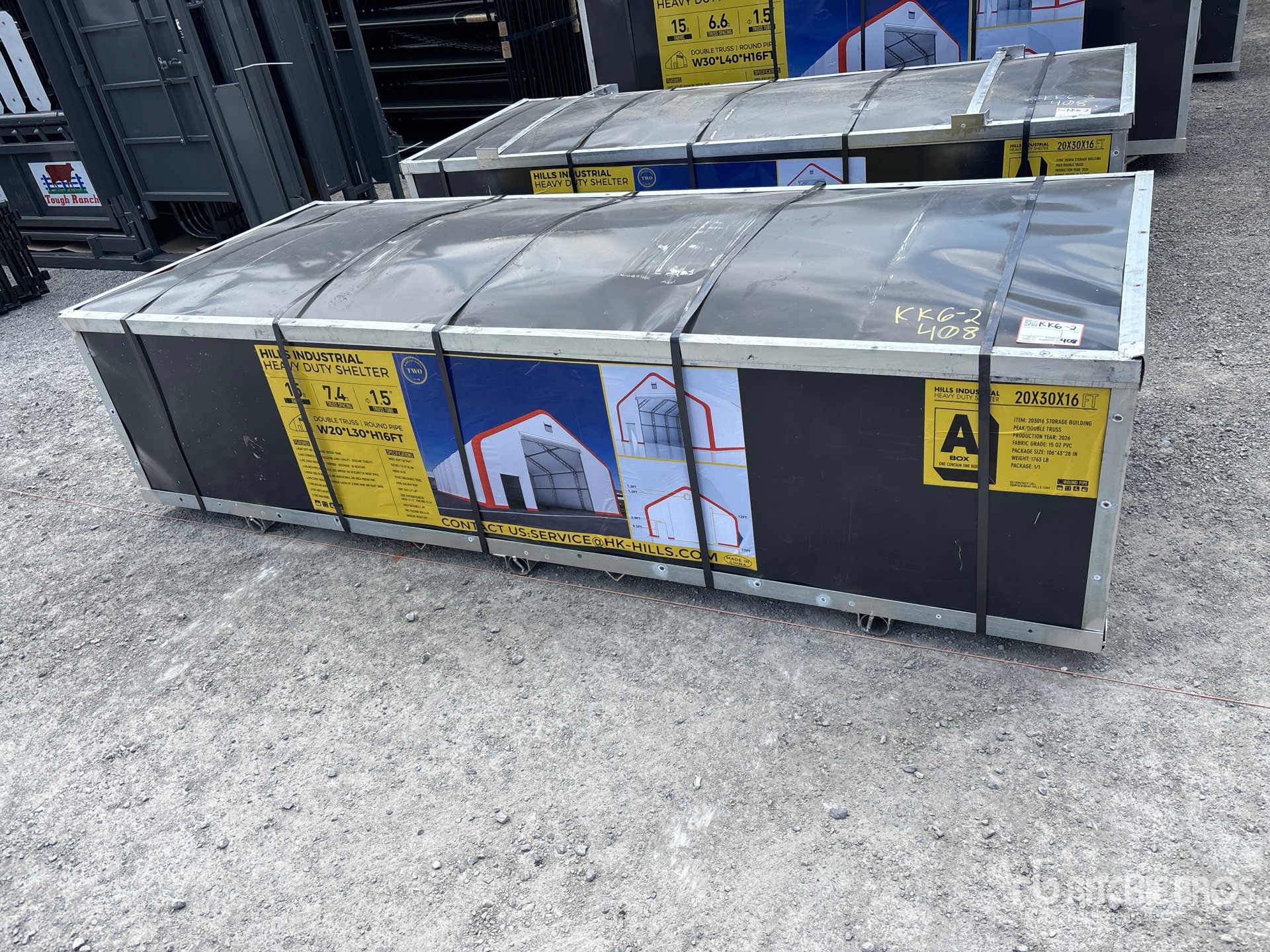 2026 HIlls Industrial 302016 20 ft x 30 ft x 16 ft Storage Building (Unused)