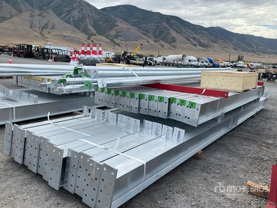 2026 BLUESEA 100 ft x 50 ft x 18 ft Steel Frame Only Storage Building (Unused)