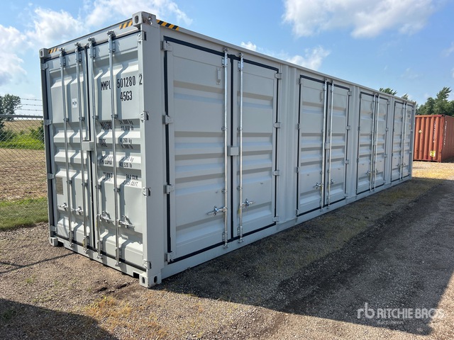2026 40 Ft High Cube Multi-Door Storage Container (Unused)
