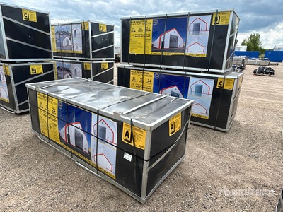 2026 HIlls Industrial 804024 40 ft x 80 ft x 24 Ft Storage Building (Unused)