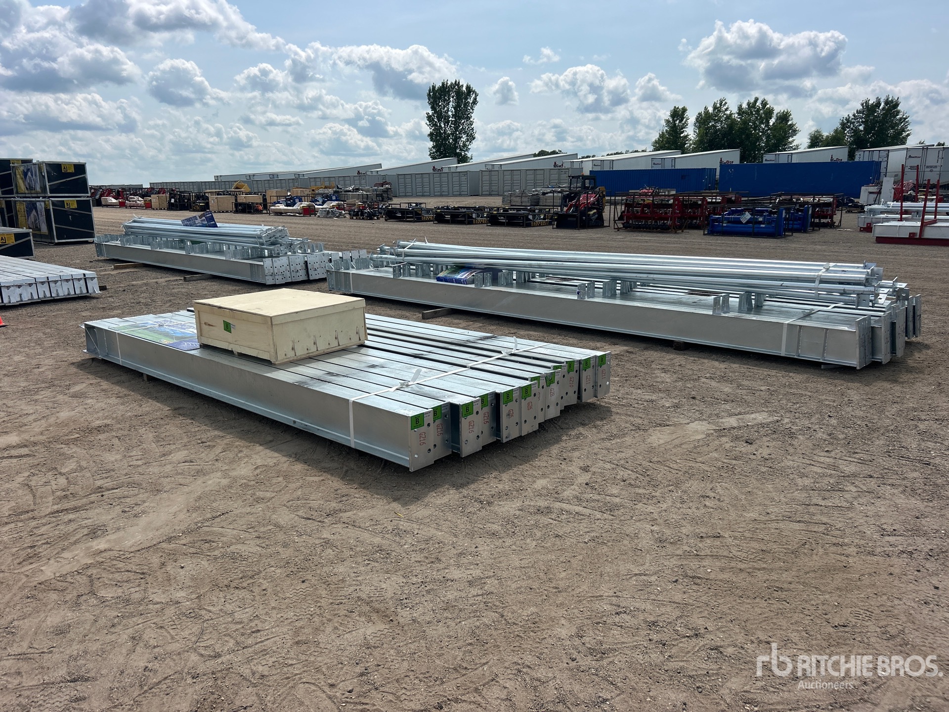 2026 BLUESEA 100 ft x 50 ft x 18 Ft Steel Frame Only Storage Building (Unused)