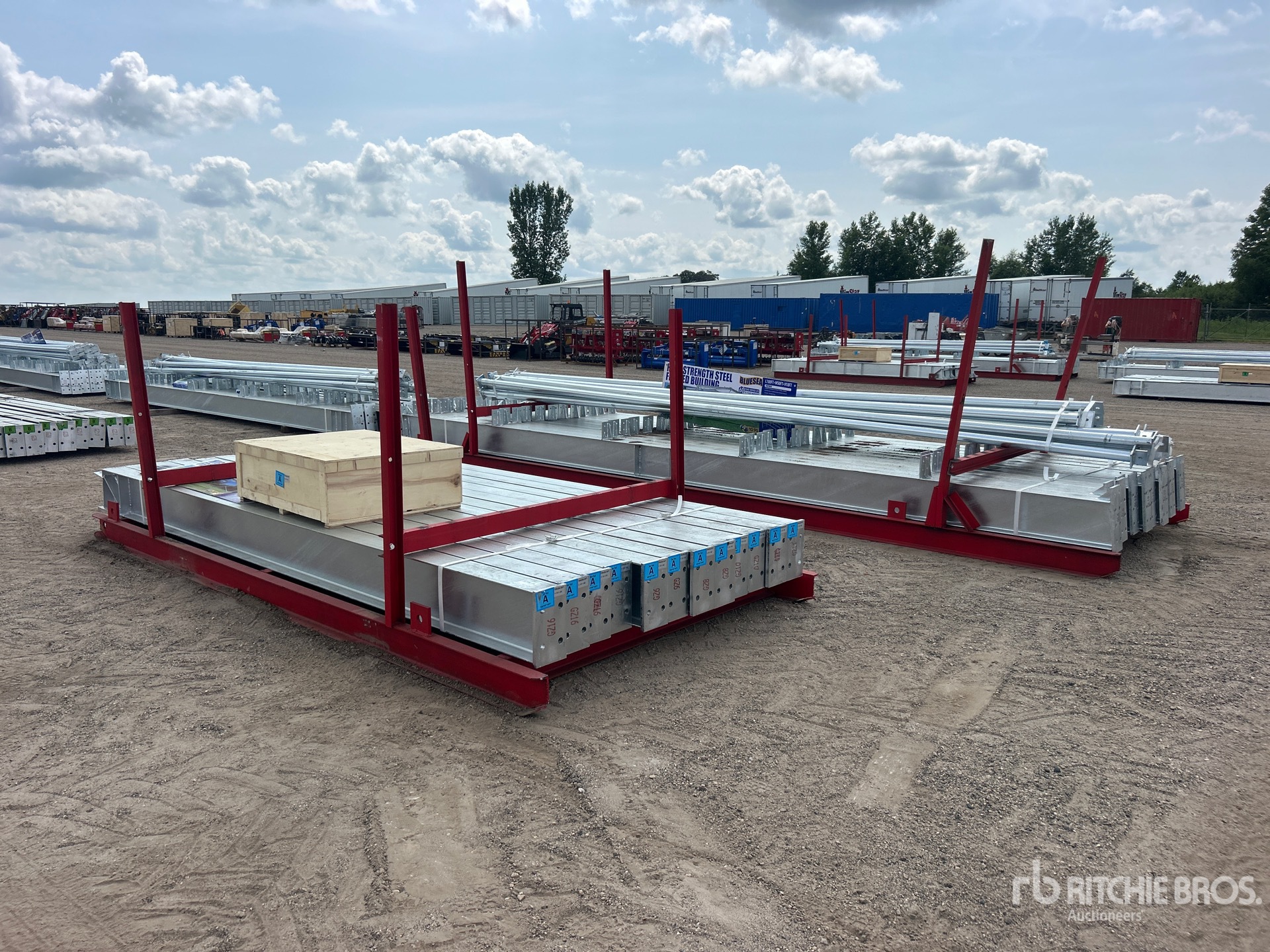 2026 BLUESEA 100 ft x 50 ft x 18 Ft Steel Frame Only Storage Building (Unused)