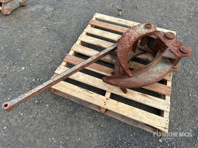 250 mm Q/C Excavator Grapple