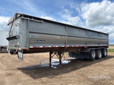 2012 Load Line 37 ft Tri/A End Dump Grain Trailer