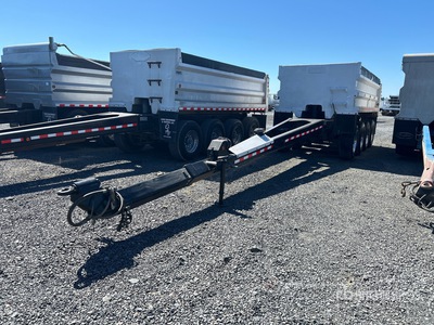 2000 Beall 17 ft 6 in Quad/A Rimorchio ribaltabile pup dump