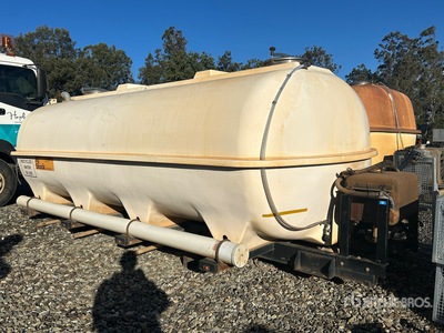 Fiberglass Water Truck Lichaam
