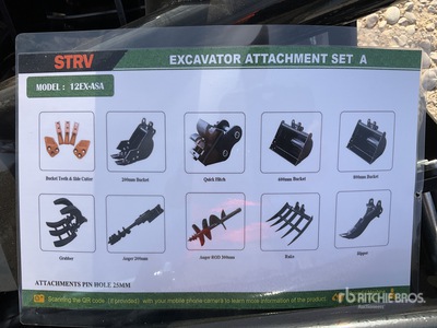 2026 STARVOX 12EX-ASA Qty (10) Accessoire divers pour pelle (Unused)