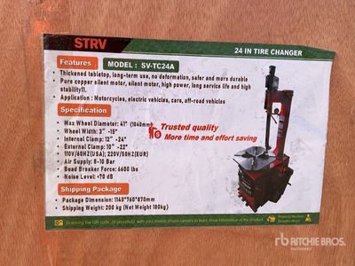 2026 STARVOX SV-TC24A 24 in Maquina de ruedas (Unused)