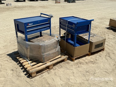 Quantity of (9) Tool Trolley & Tool Box (Unused)