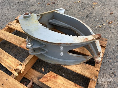 250 mm Excavator Grapple - Fits 3 Ton