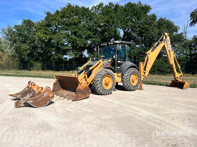 2008 Case 695 Chargeuse-Pelleteuse Backhoe Loader