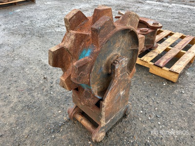 240 mm Q/C Excavator Compaction Wheel