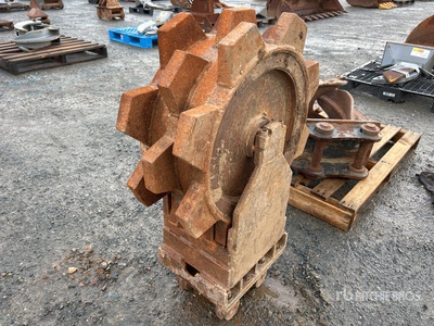 230 mm Q/C Excavator Compaction Wheel