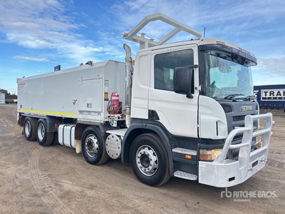 2011 Scania P320 18000 L 8x4 Twin-Steer Fuel and Lube Truck