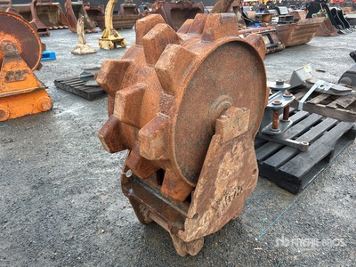 ShawX 430 mm Q/C Excavator Compaction Wheel