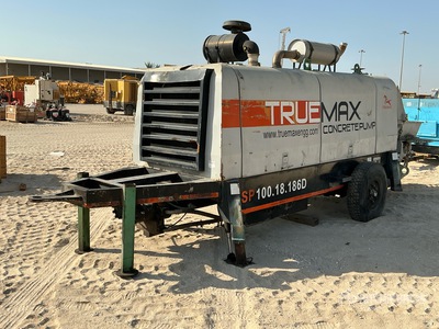 2017 Truemax SP10018186D Concrete Pump