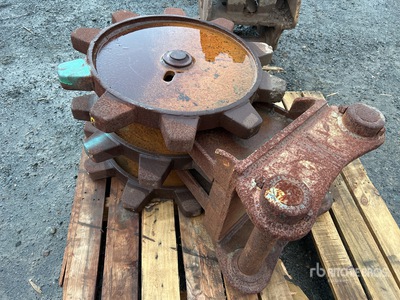 400 mm Q/C Excavator Compaction Wheel