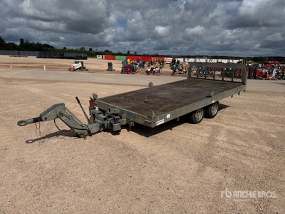 2016 Hubiere H212L01CF T/A Remorque Equipment Trailer