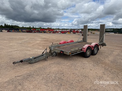2011 Hubiere TPG352R T/A Remorque Equipment Trailer