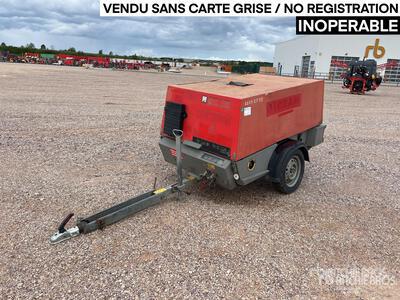 2011 Kaeser M50 Mobile Compresseur A Air Air Compressor (Inoperable)