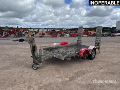 2014 Hubiere H212L14CF T/A Remorque Przyczepa do sprzętu (Inoperable)