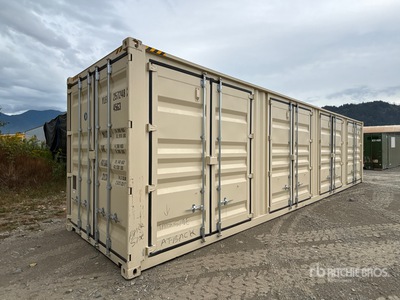 2026 40 ft High Cube Multi-Door Contenedor de almacenamiento
