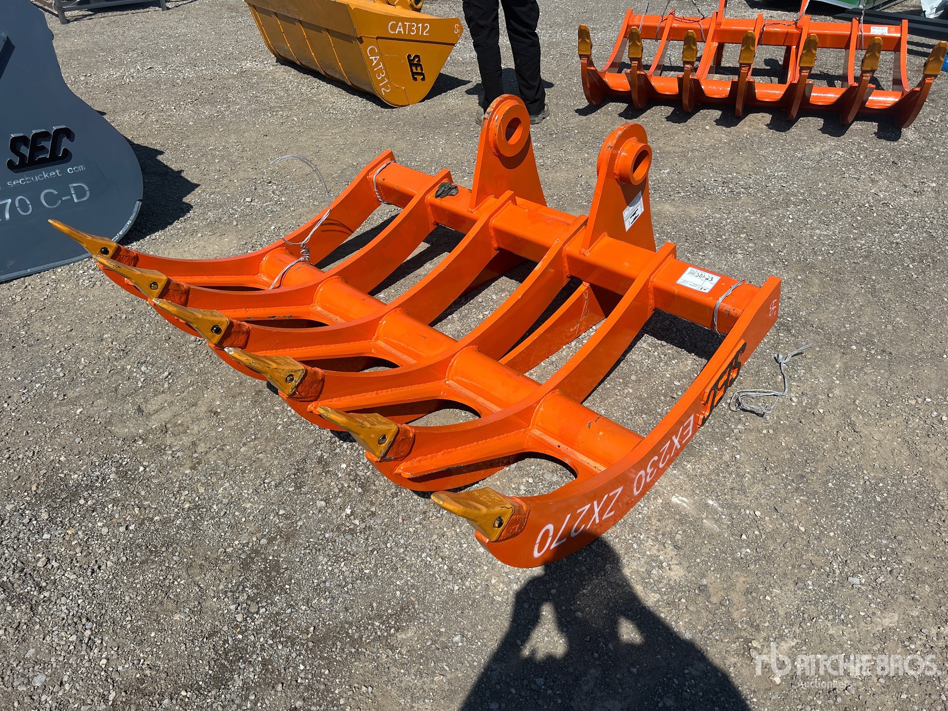 2026 SEC ZX270 66 in Excavator Rake (Unused)