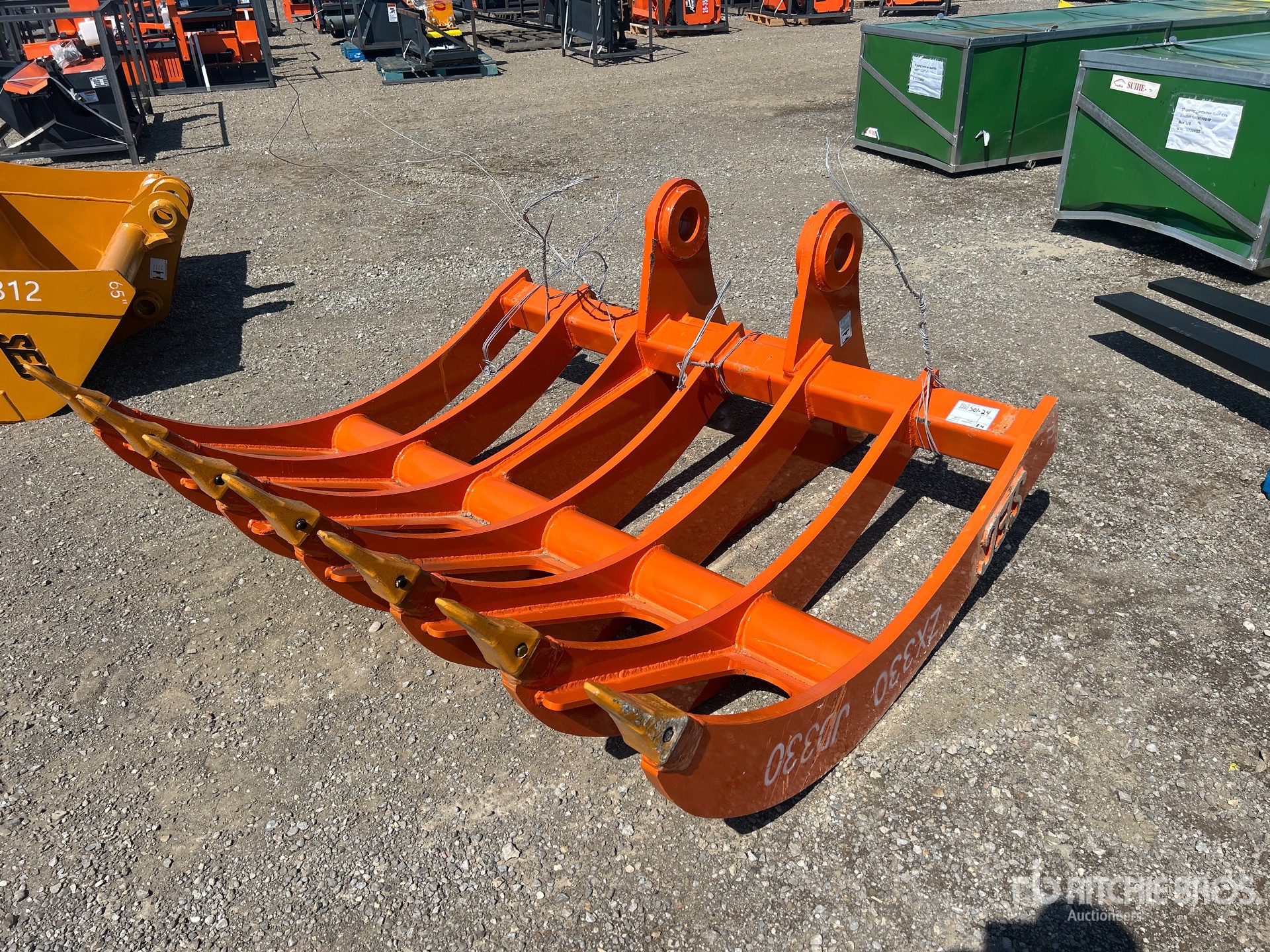 2026 SEC ZX330 72 in Excavator Rake (Unused)