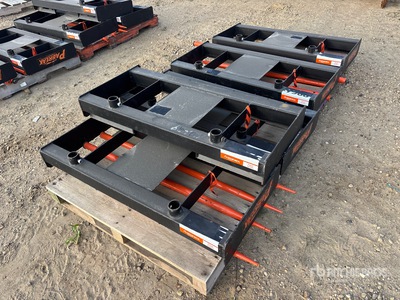 Quantity of (5) 2026 PABREAK GCC56 45 in Skid Steer Bale Spear (Unused)