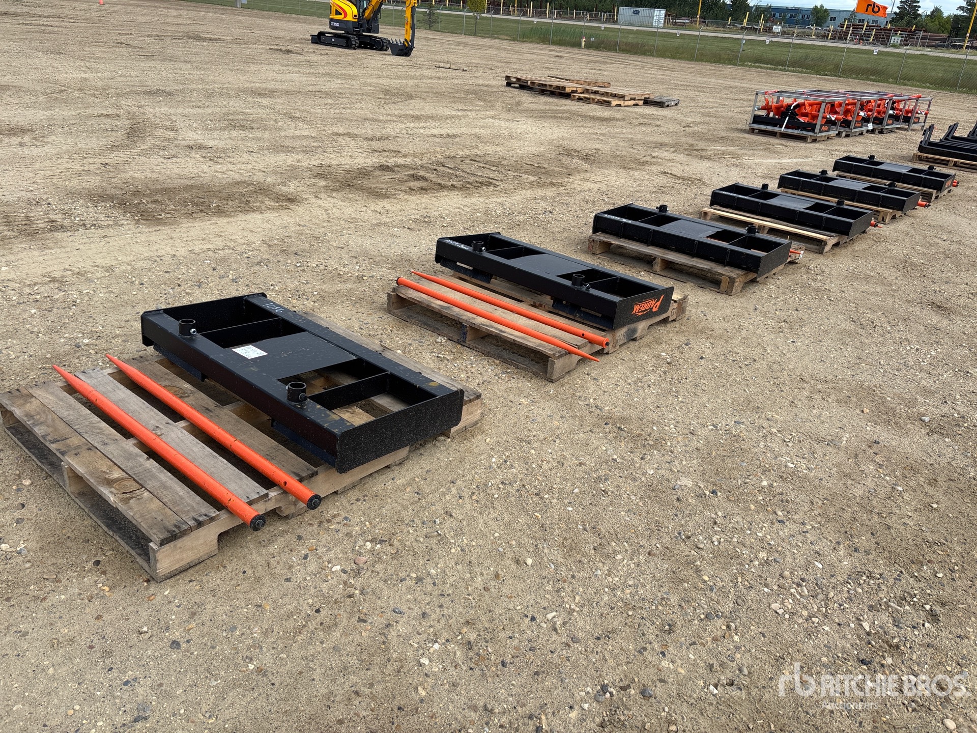 Quantity of (6) 2026 PABREAK GCC56 45 in Skid Steer Bale Spear (Unused)