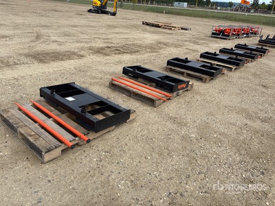 Quantity of (6) 2026 PABREAK GCC56 45 in Skid Steer Bale Spear (Unused)
