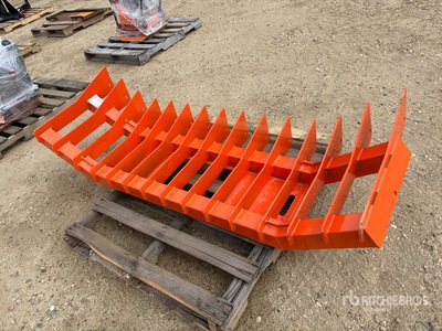 2026 PABREAK RT140 72 in Skid Steer Root Rake (Unused)