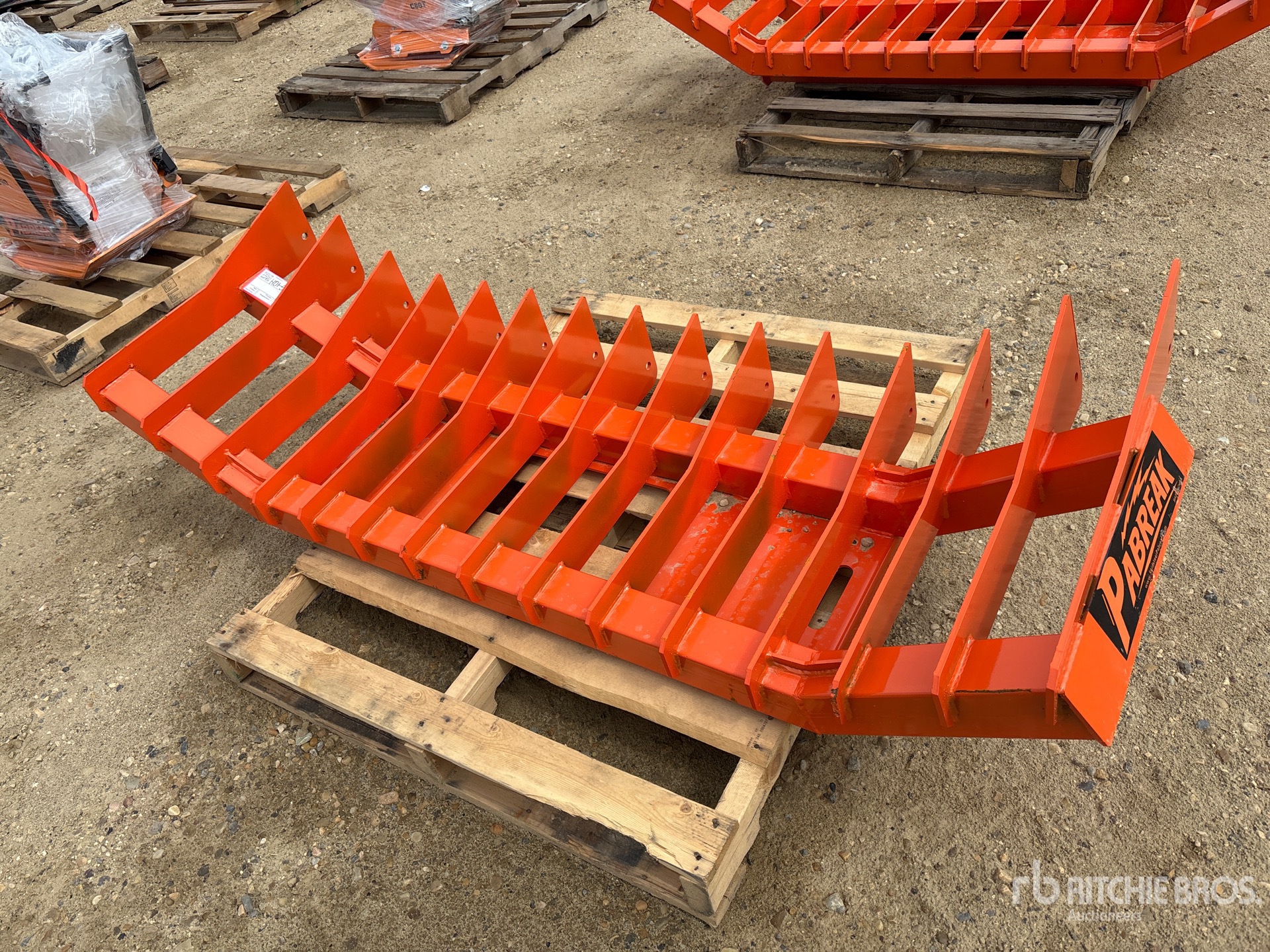 2026 PABREAK RT140 72 in Skid Steer Root Rake (Unused)