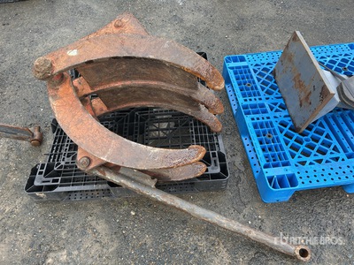 450 mm Q/C Excavator Grapple