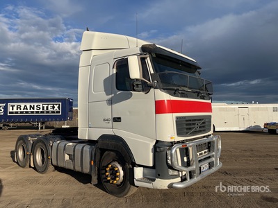 2012 Volvo FH13 6x4 T/A Sleeper Truck Tractor
