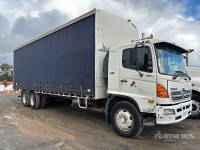 2007 Hino GH カーテンサイドトラック