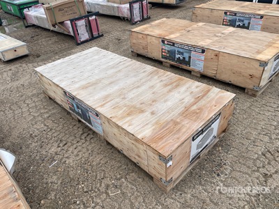 StanForge MS1020B 10 ft x 20 ft Metal Garage Shed (Unused)