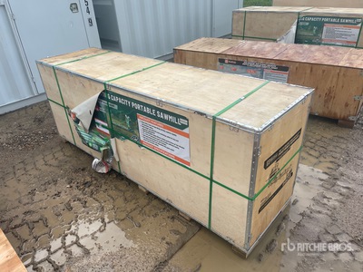 StanForge PSM30R Skid-Mounted 30 in Portable Sawmill (Unused)