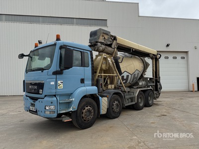 2009 MAN TGS32.360 8x4 Malaxeur A Beton شاحنة خلاط