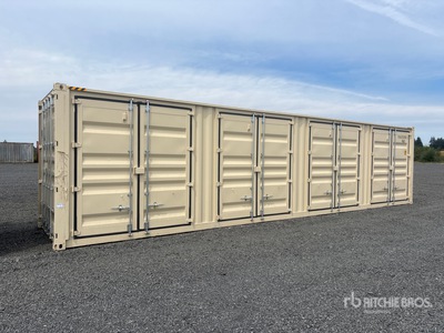 2026 40 ft High Cube Multi-Door Storage Container