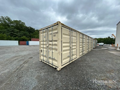2026 40 ft High Cube Multi-Door Conteneur de stockage