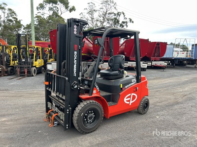 2023 EP Equipment EFL253S 2500 kg Electric Forklift (Unused)