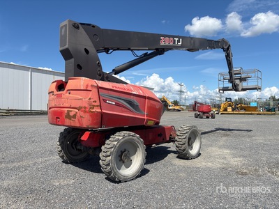 2015 Manitou 280TJ 4WD Diesel Articulating Boom Lift